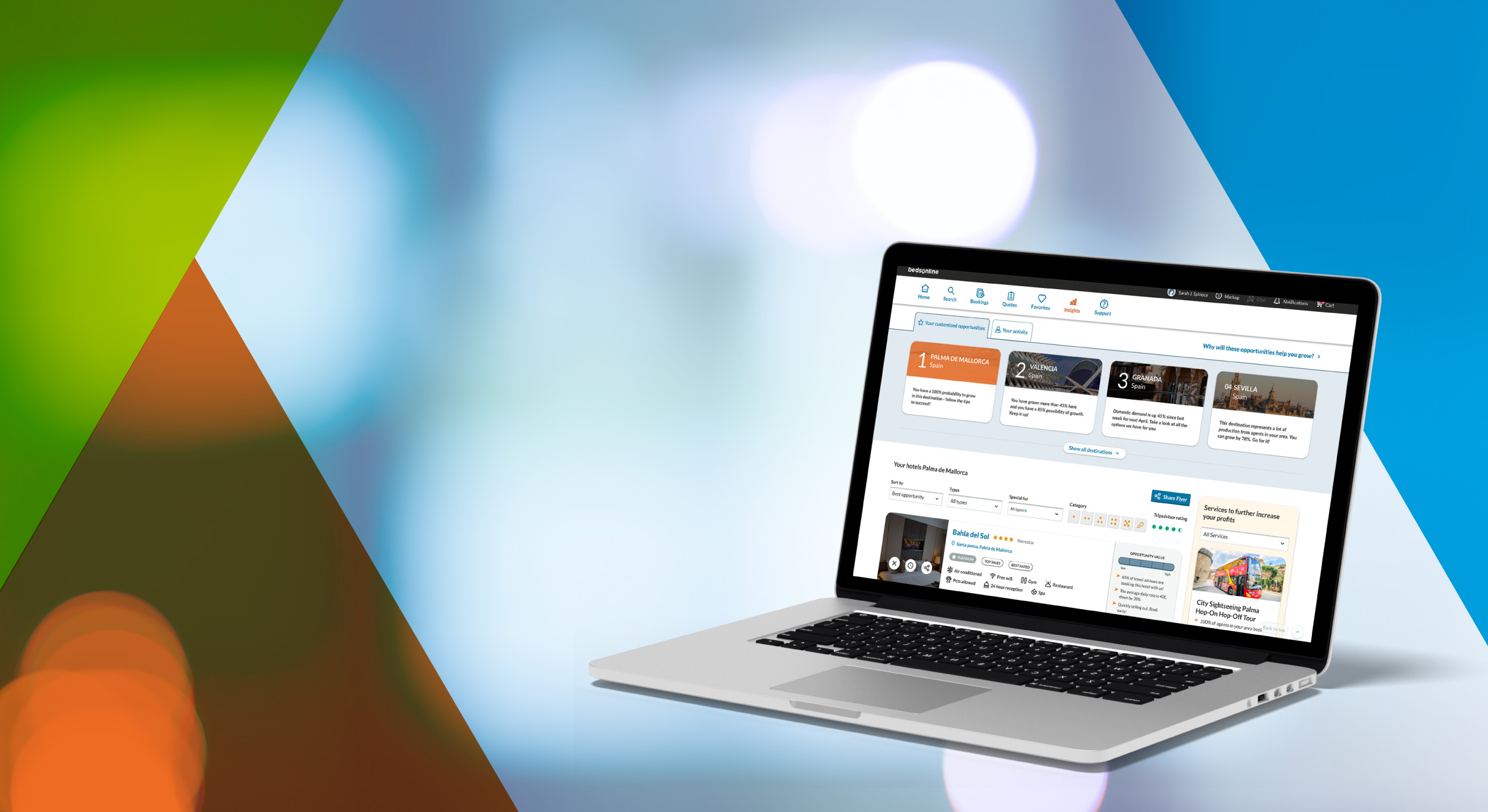 nuevo portal con personalizadas para agentes