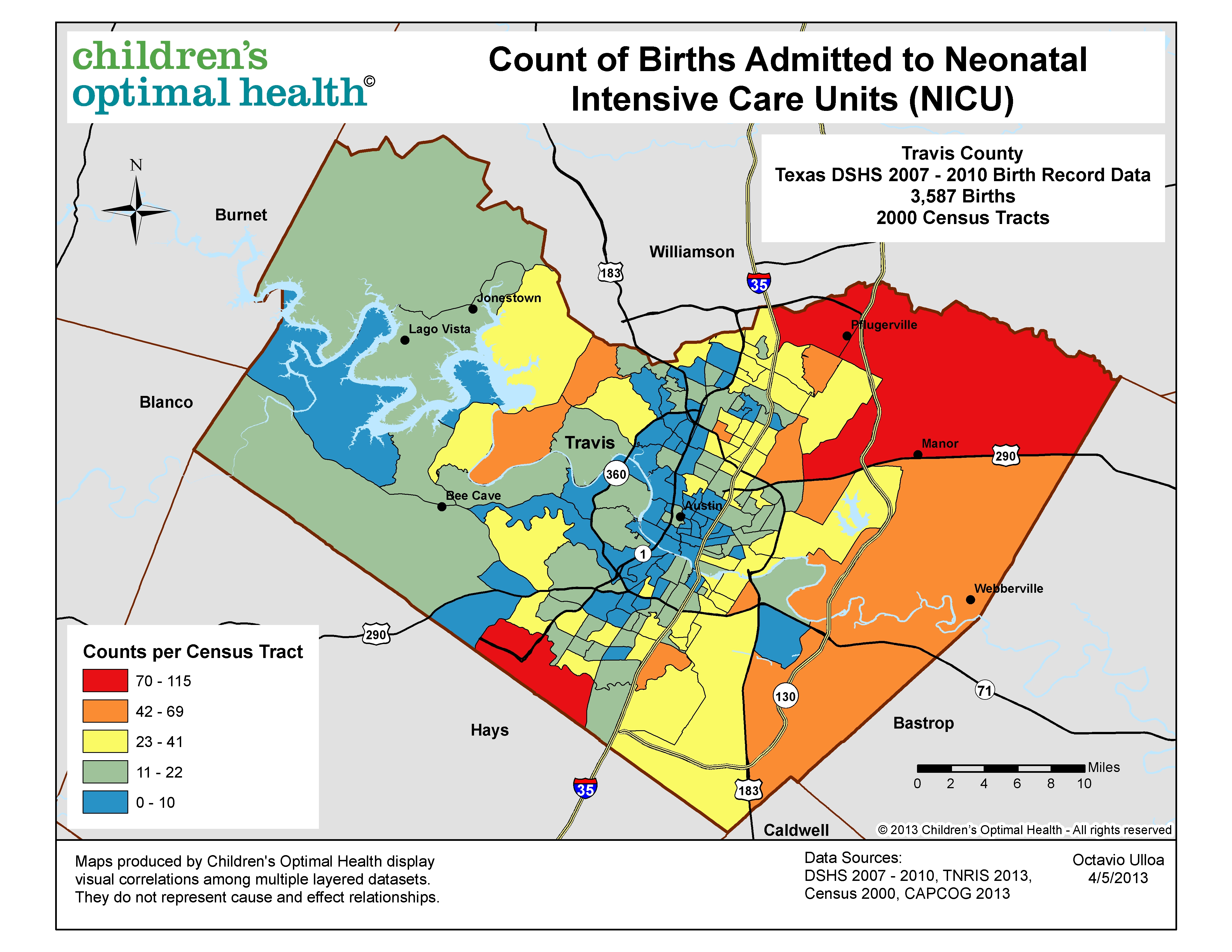 Travis County Gis Map Data Mapping Unlocks New Approaches To Community Health Issues - Reporting Texas ☆ Reporting Texas