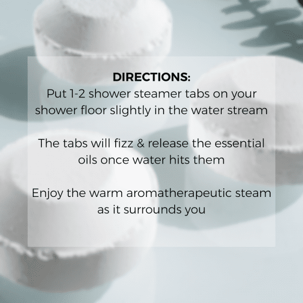 Eucalyptus Shower Steamer with Lavender Repose