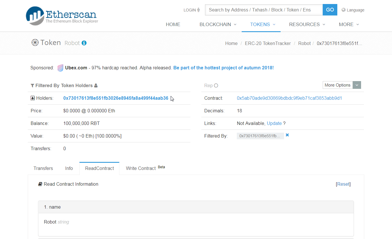 GitHub AYIDouble/SimpleCryptocurrencyERC20Token