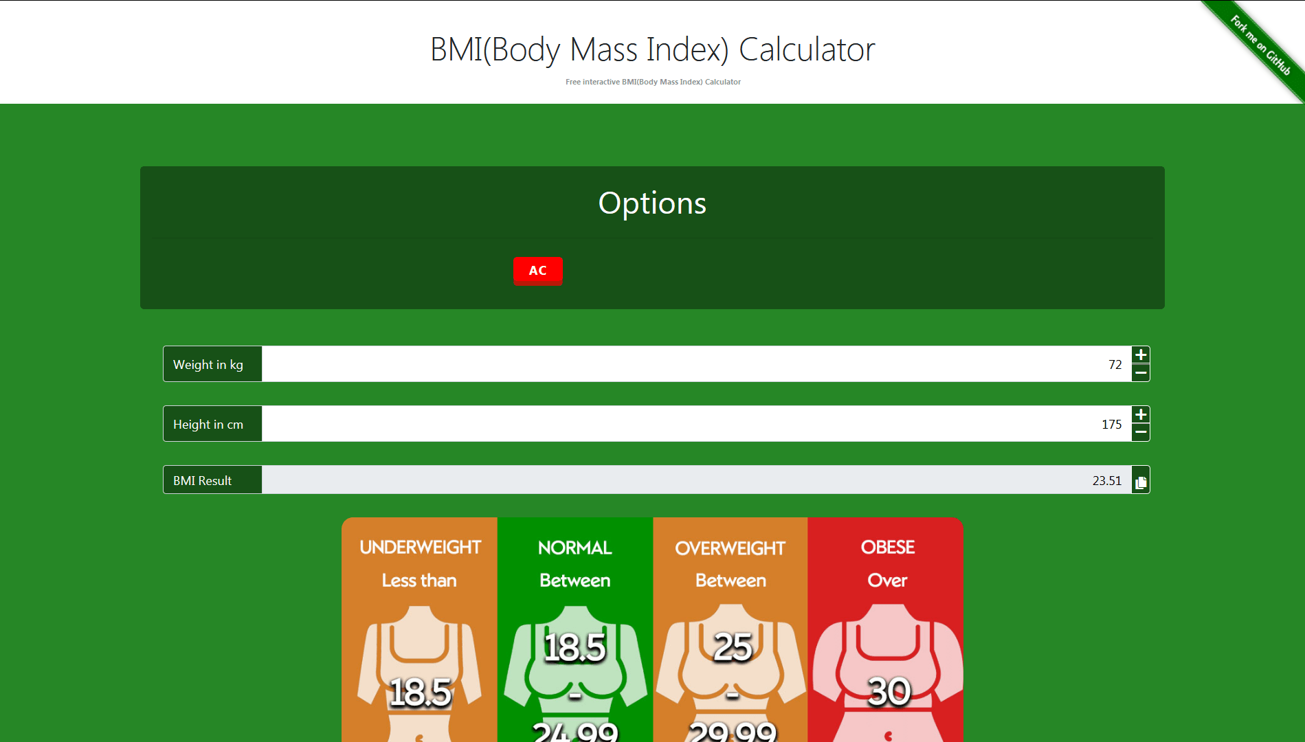 Tdee Calculator Html Code CALUCUL