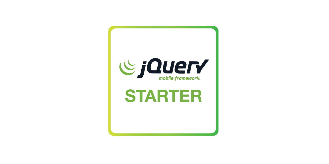 GitHub brionmario/jquerymobilestarter 💥 A quick start kit for