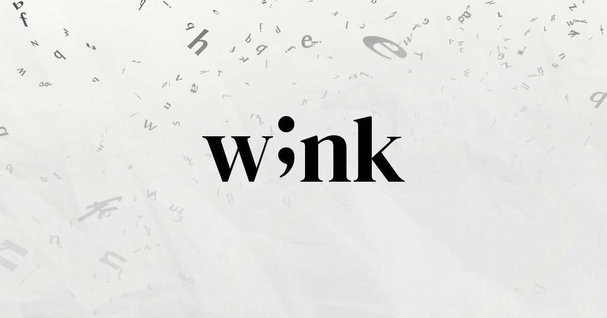 Wink Publishing Framework.