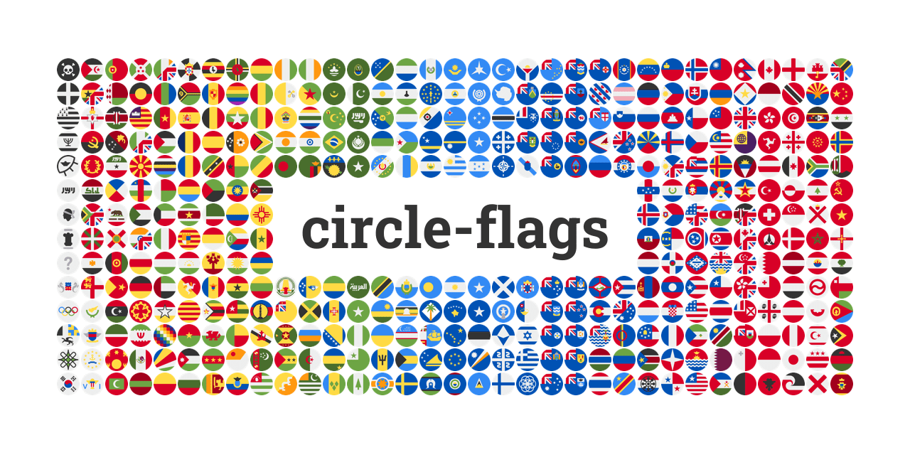 GitHub HatScripts/circleflags A collection of 400+ minimal circular