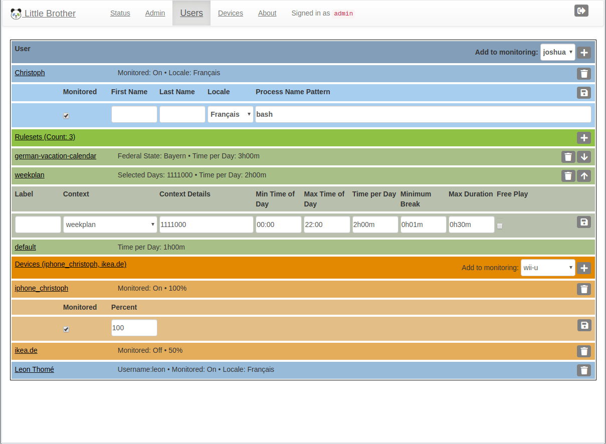 GitHub marcus67/little_brother Parental Control Application