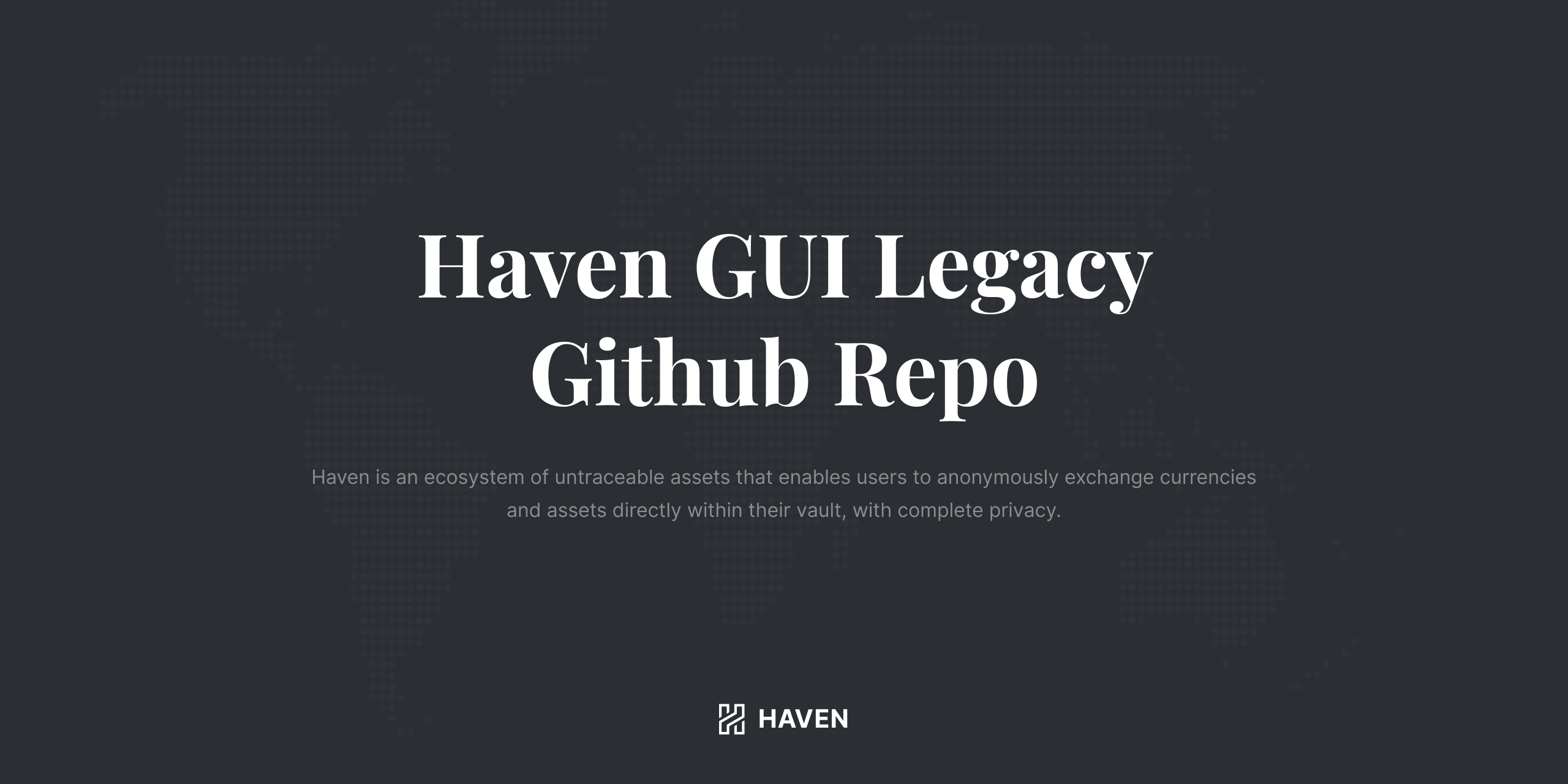 Letters from doctor's and providers are also included. Haven Gui Legacy Words Tv Film Txt At Master Haven Protocol Org Haven Gui Legacy Github