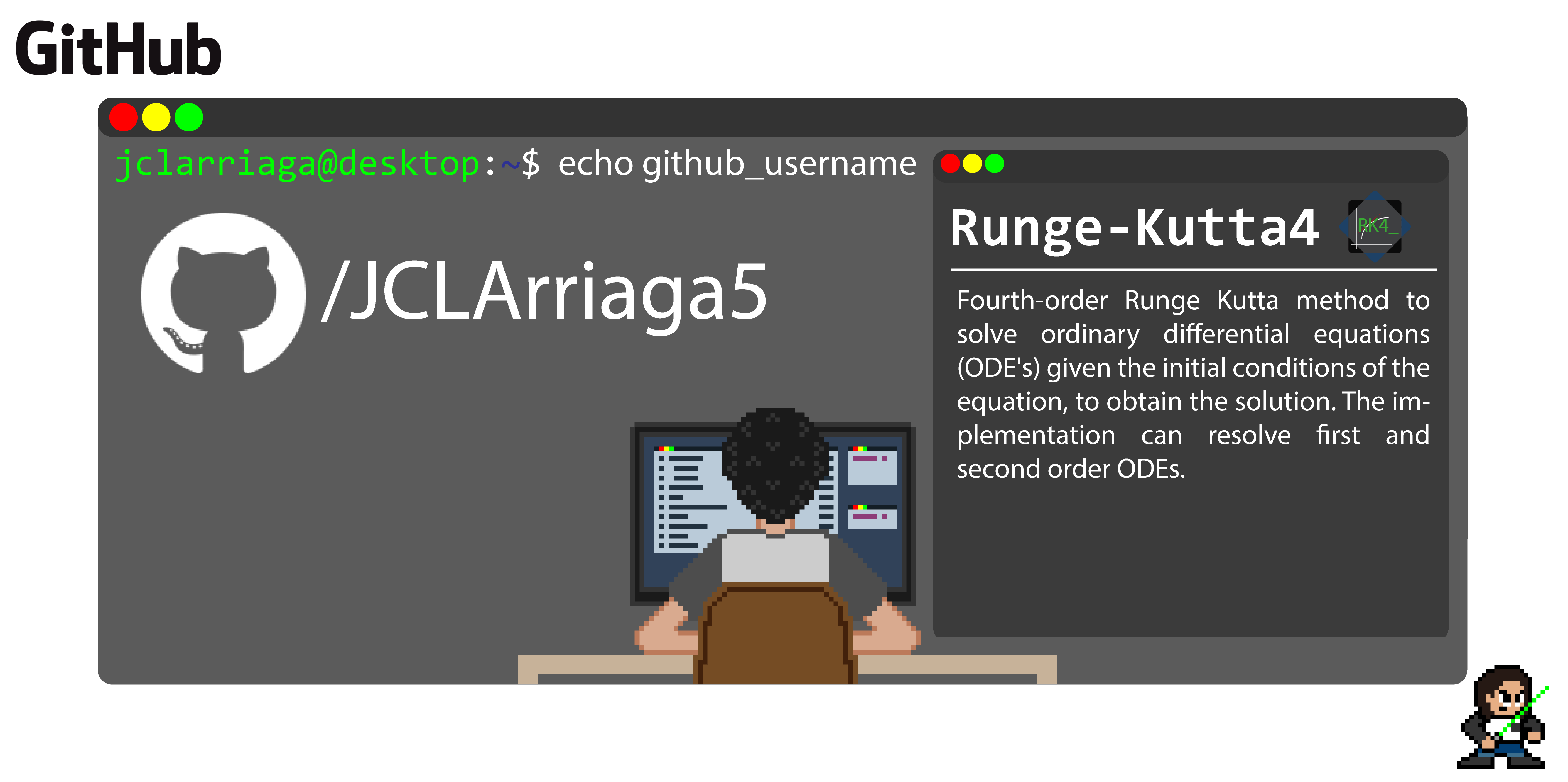 GitHub JCLArriaga5/RungeKutta4 Basic implementation 4th order Runge