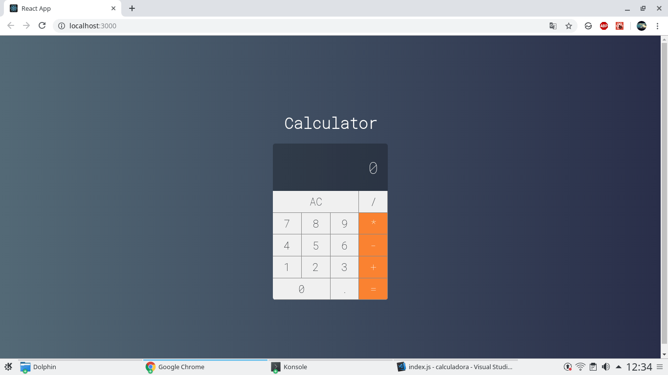 GitHub 1Prestes/reactcalculator Simple calculator in React JS