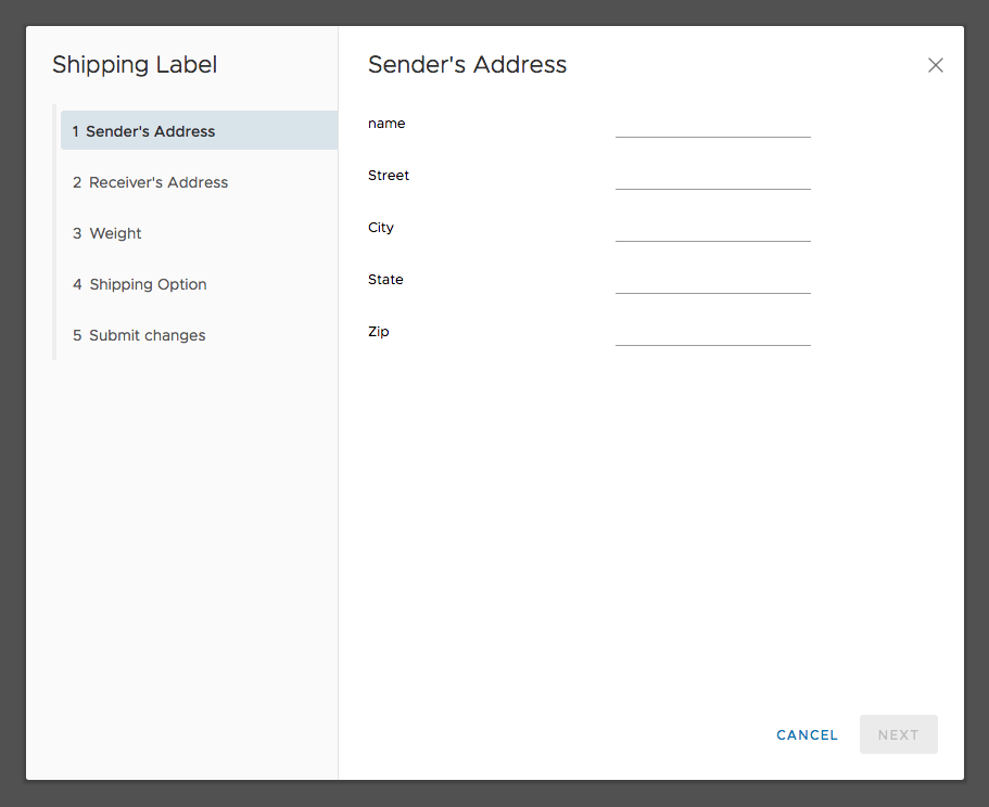 GitHub asachan2707/Shippinglabel Sender and receiver address