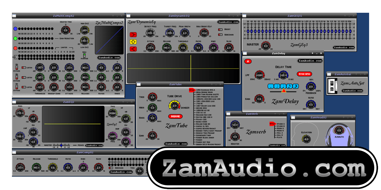 GitHub zamaudio/zamplugins Collection of LADSPA/LV2/VST/JACK audio