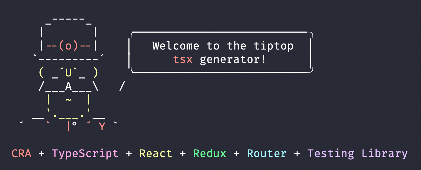 GitHub adobe/generatortsx Yeoman generator for CRA + TypeScript