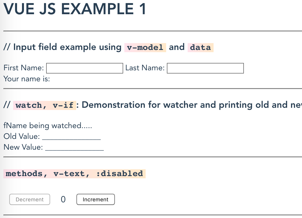 GitHub elanandkumar/vuejsbeginnersexample First experiment with