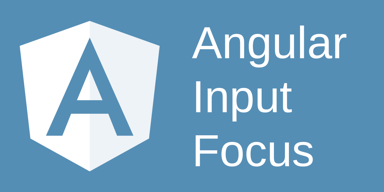 GitHub DeanPDX/angularinputfocus An Angular directive that allows