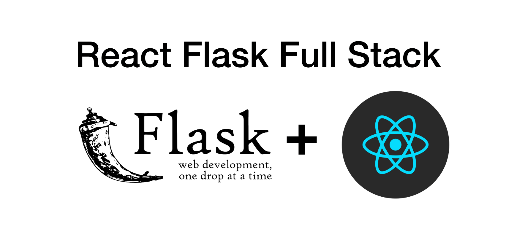 Fullstack Python web app Flask & React & pack