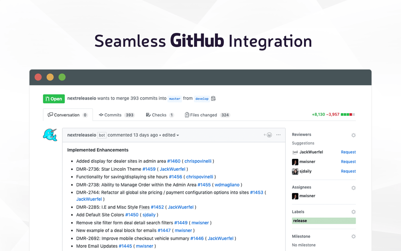 changeloggenerator · GitHub Topics · GitHub