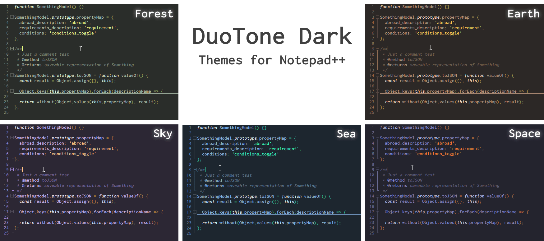 GitHub webketje/notepadplusplusduotonedarktheme 5 clean