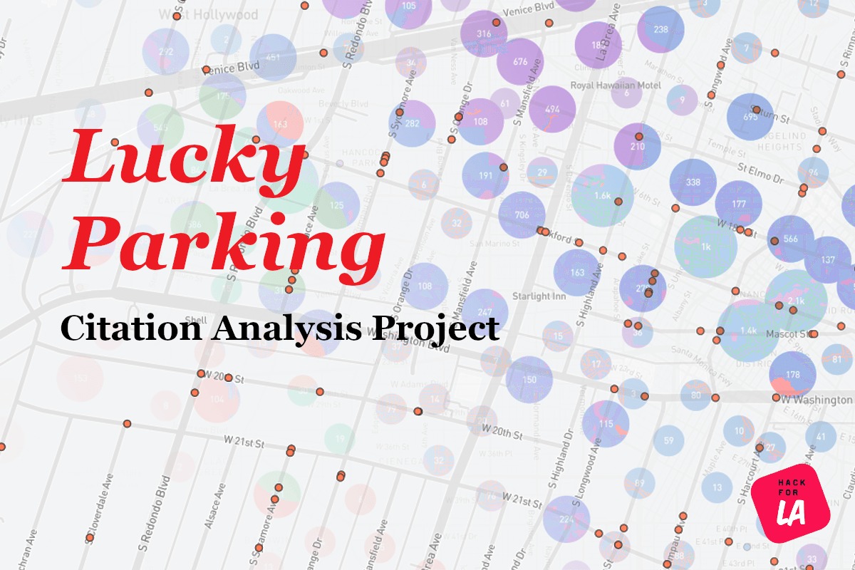 GitHub hackforla/luckyparking Visualization of parking data to