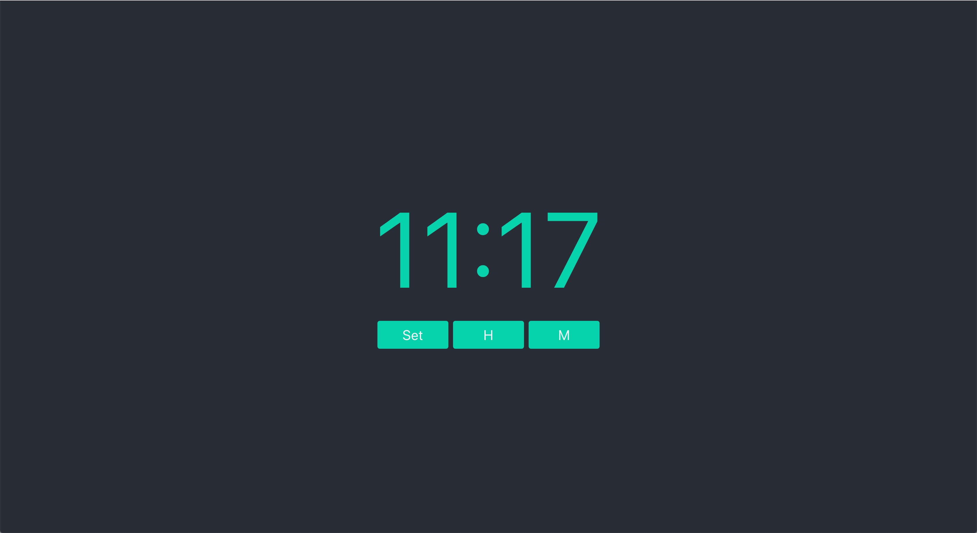 GitHub mbelsky/fsmdigitalclock A simple digital clock web app based on a finite state machine