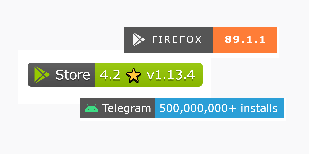 GitHub cvzi/playshields Play store badges with shields.io 📱📛