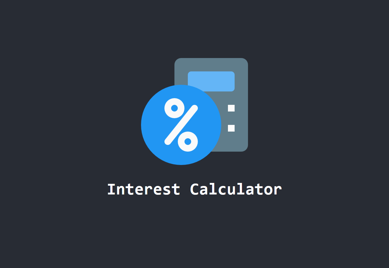 interestcalculator · GitHub Topics · GitHub