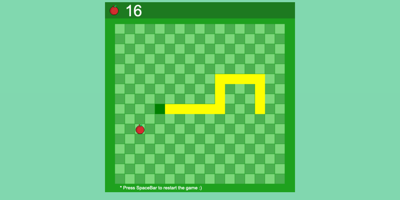 GitHub nuridak/SNAKE The classic version of the popular game named