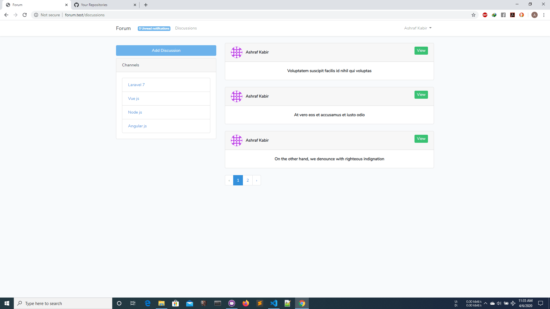 forumdiscussion · GitHub Topics · GitHub