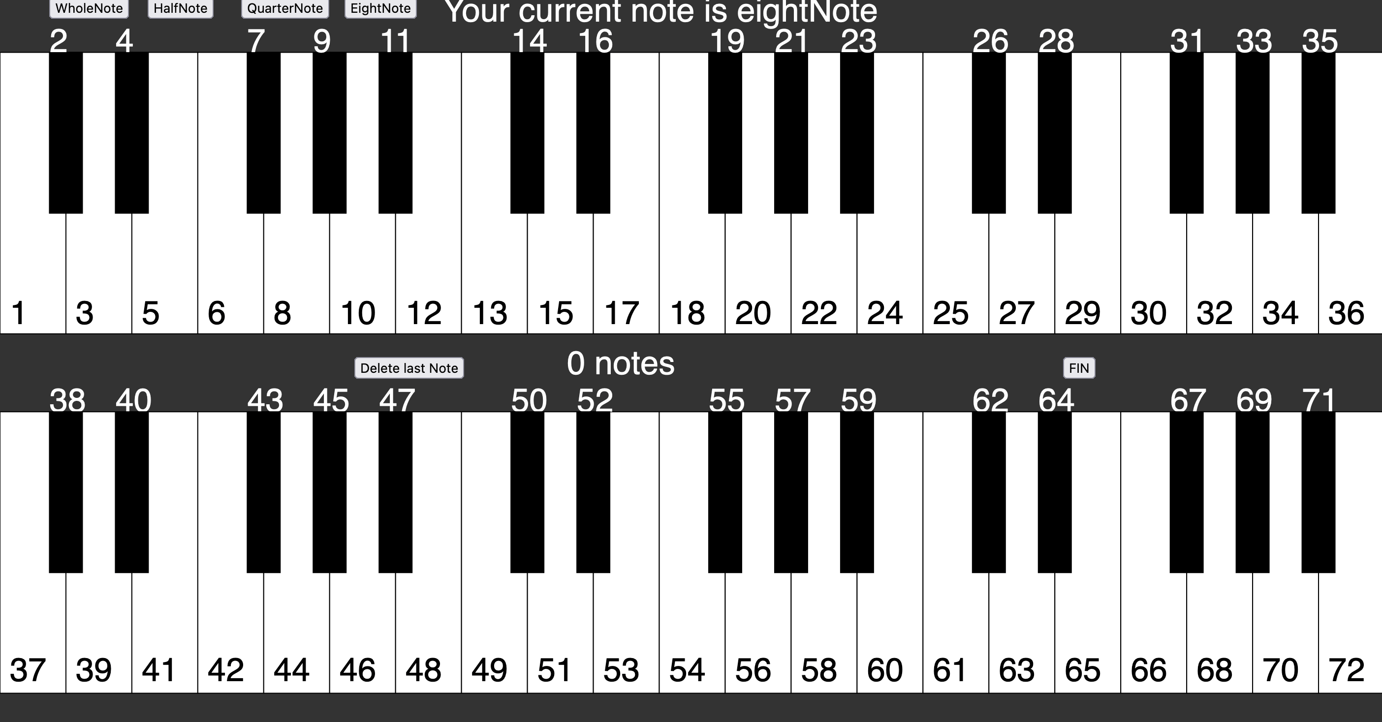 GitHub ElBeetor/PianoNotesRecorder Records your Piano keys to an