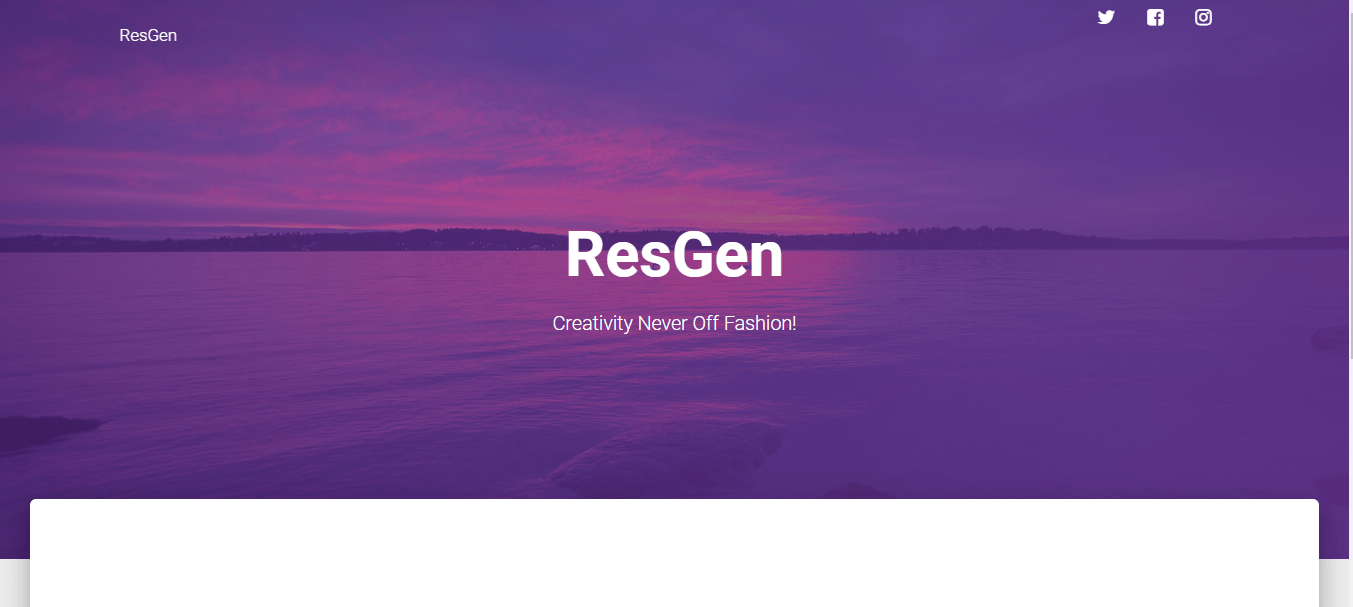 GitHub chintan992/ResGen_node_python 8th sem final project