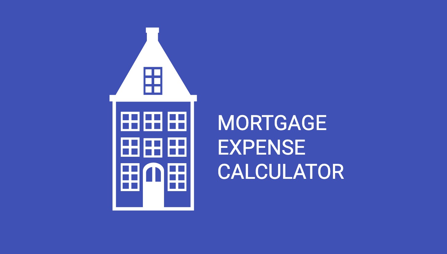 GitHub ofcyln/mortgageexpensecalculator 'Mortgage Expense