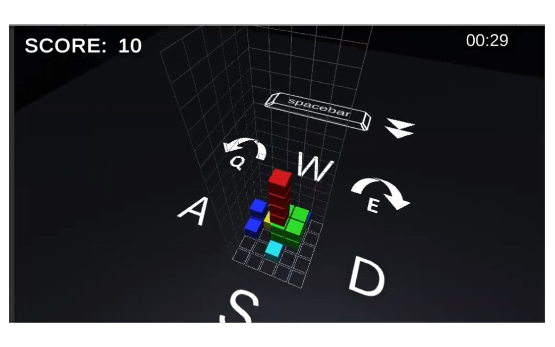 GitHub kamilkrawczyk/Tetrisin3D A threedimensional incarnation of