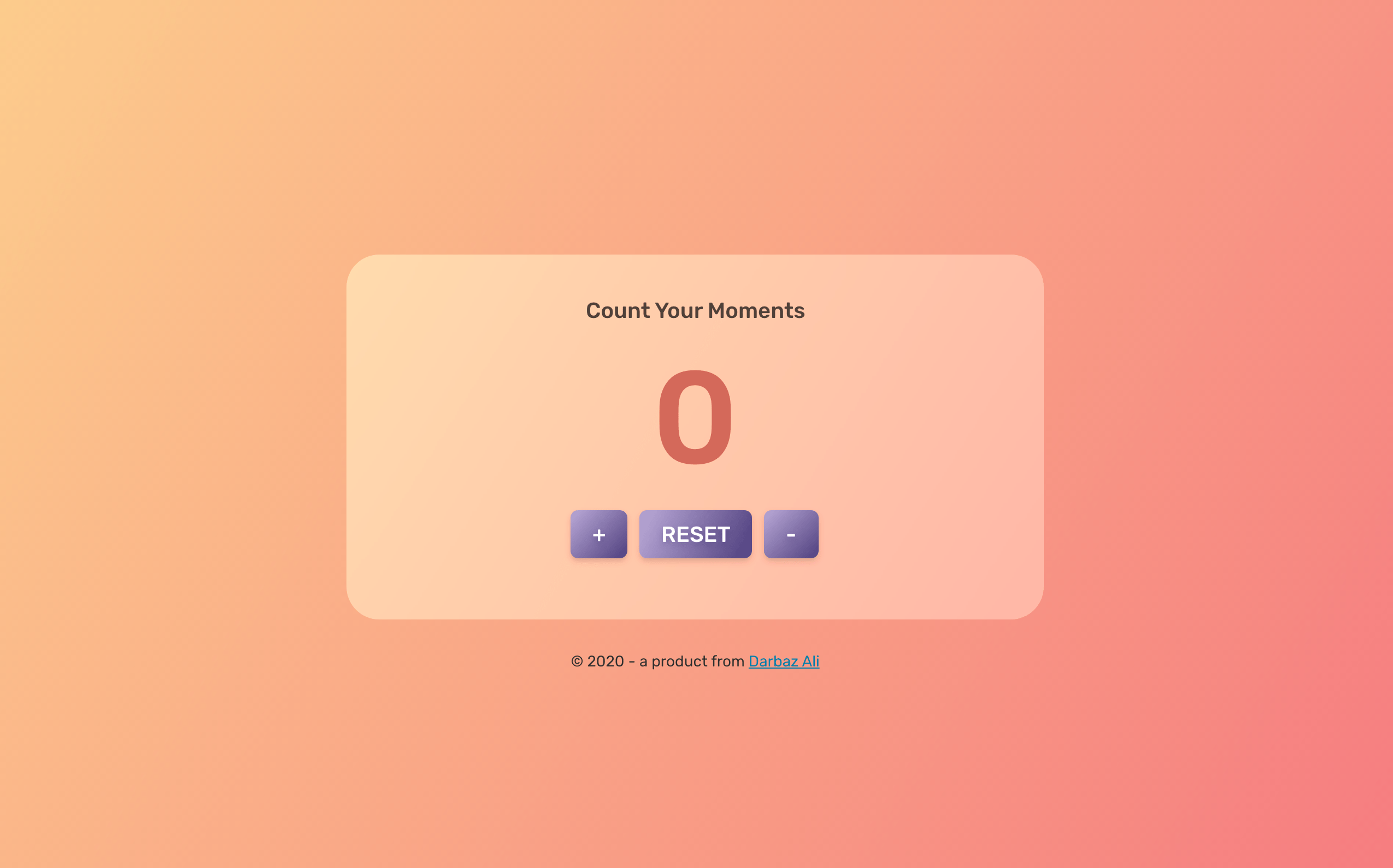 GitHub darbazali/iCounter A simple Counter app with React and Redux