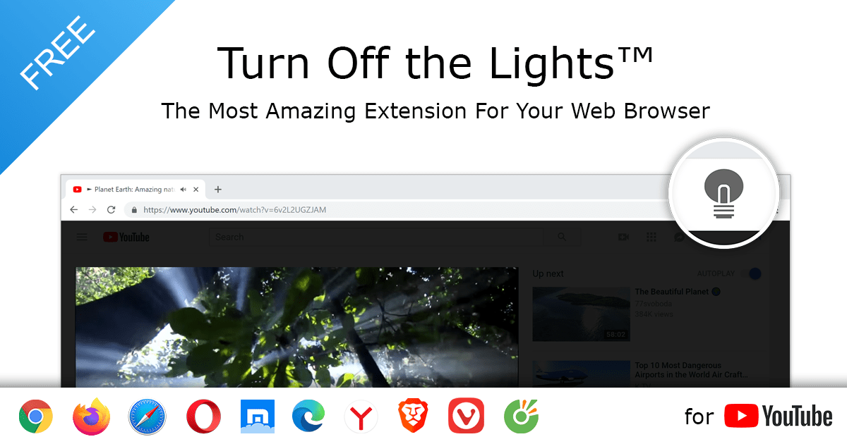 GitHub - turnoffthelights/Turn-Off-the-Lights-Chrome-extension: Chrome