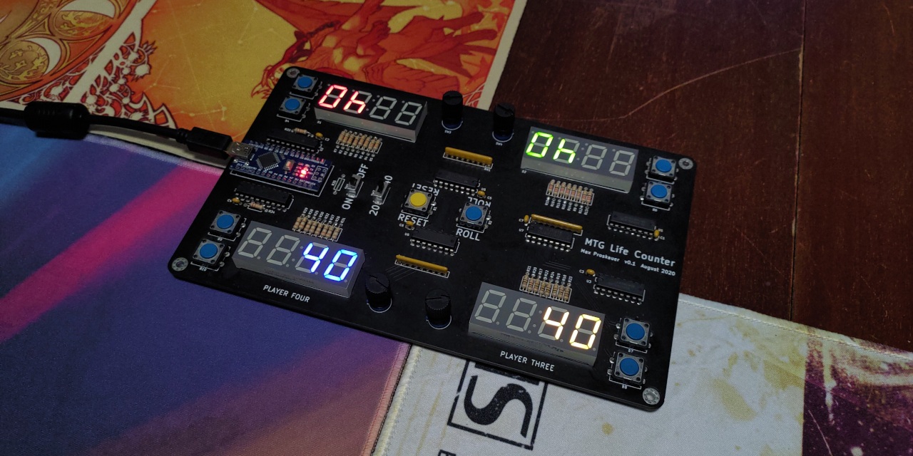 GitHub mprosk/mtg_life_counter Four player life counter for Magic