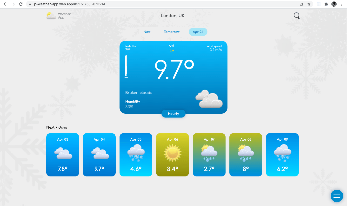 GitHub powerfGOD/weatherapp A Weather App created for the GADS