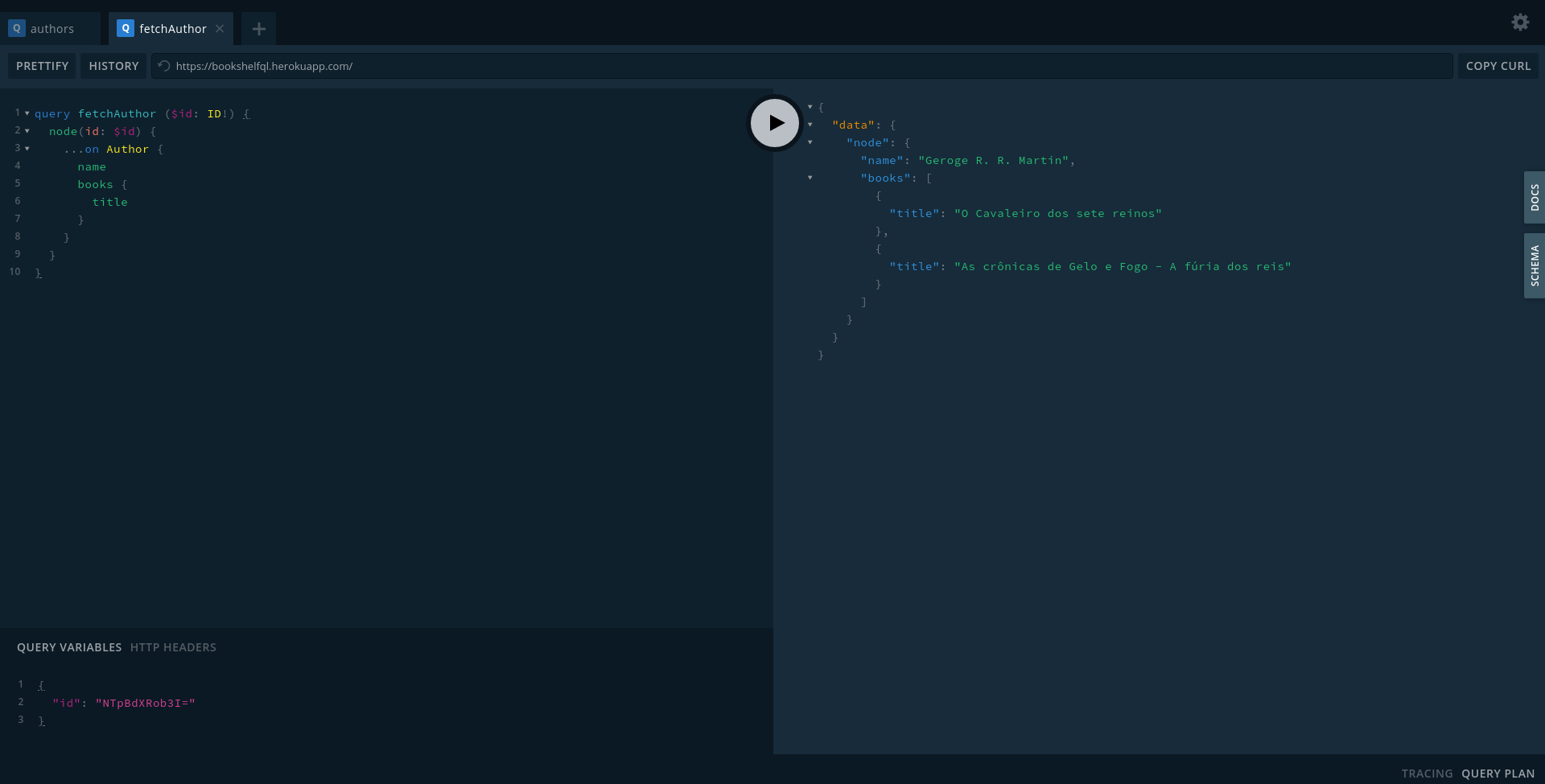 GitHub uselessdev/bookshelf A small graphql server build with