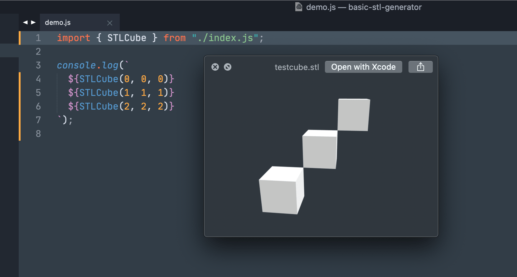 GitHub javierbyte/basicstlgenerator Basic utils to generate a STL