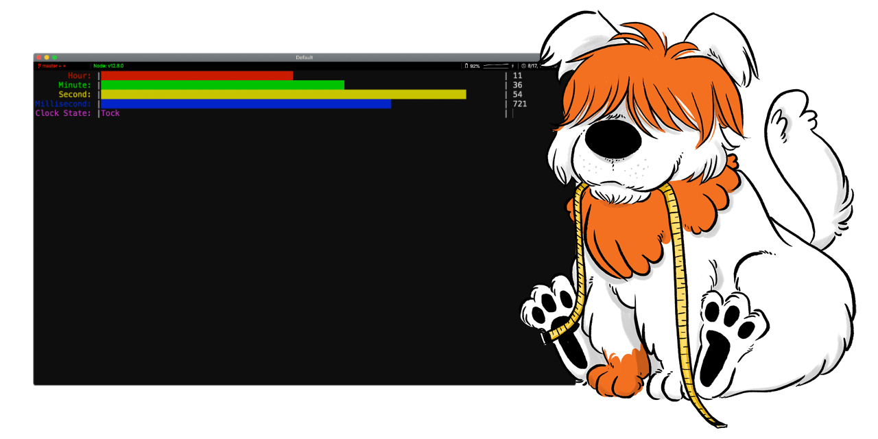 GitHub dtex/barcli A simple tool for displaying real time bar graphs