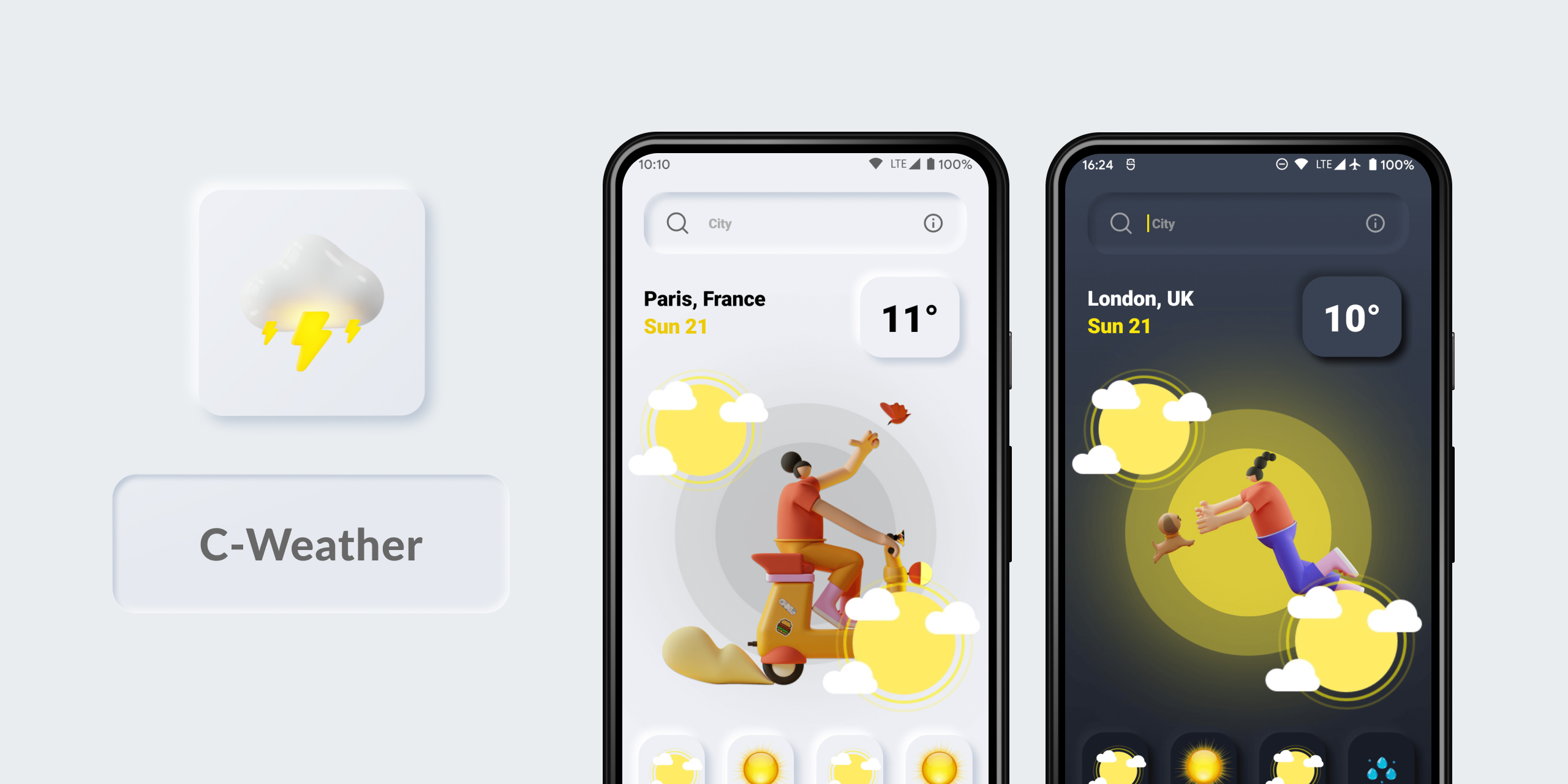 GitHub Weather app done in