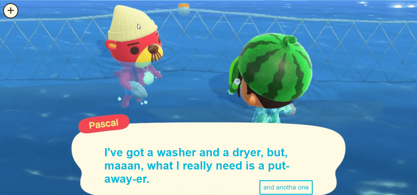 GitHub geraldiner/acnhquotes Words of Wisdom from Pascal in Animal