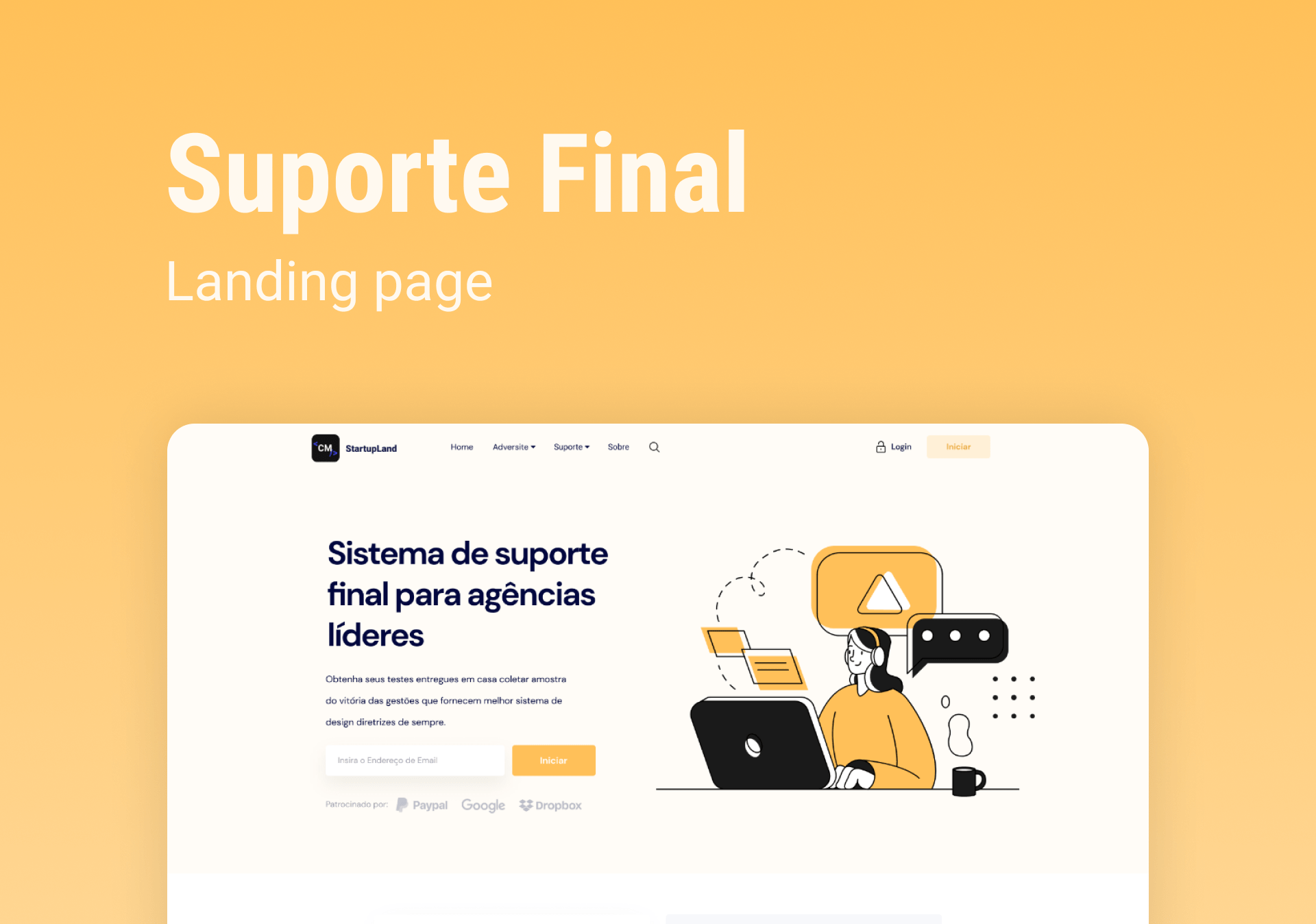 GitHub solrachix/landingpagetemplate_4 Ultimate support system for
