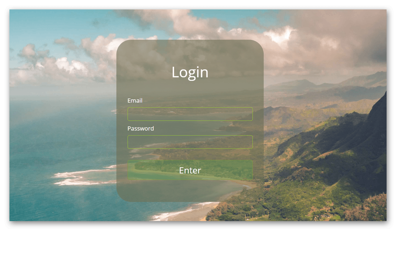 How To Create Transparent Login Form Using Html And Css Html Form Riset