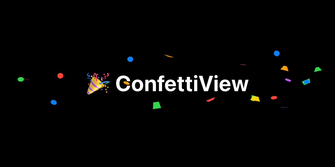 GitHub benlmyers/confettiview A simple confetti view for apps using