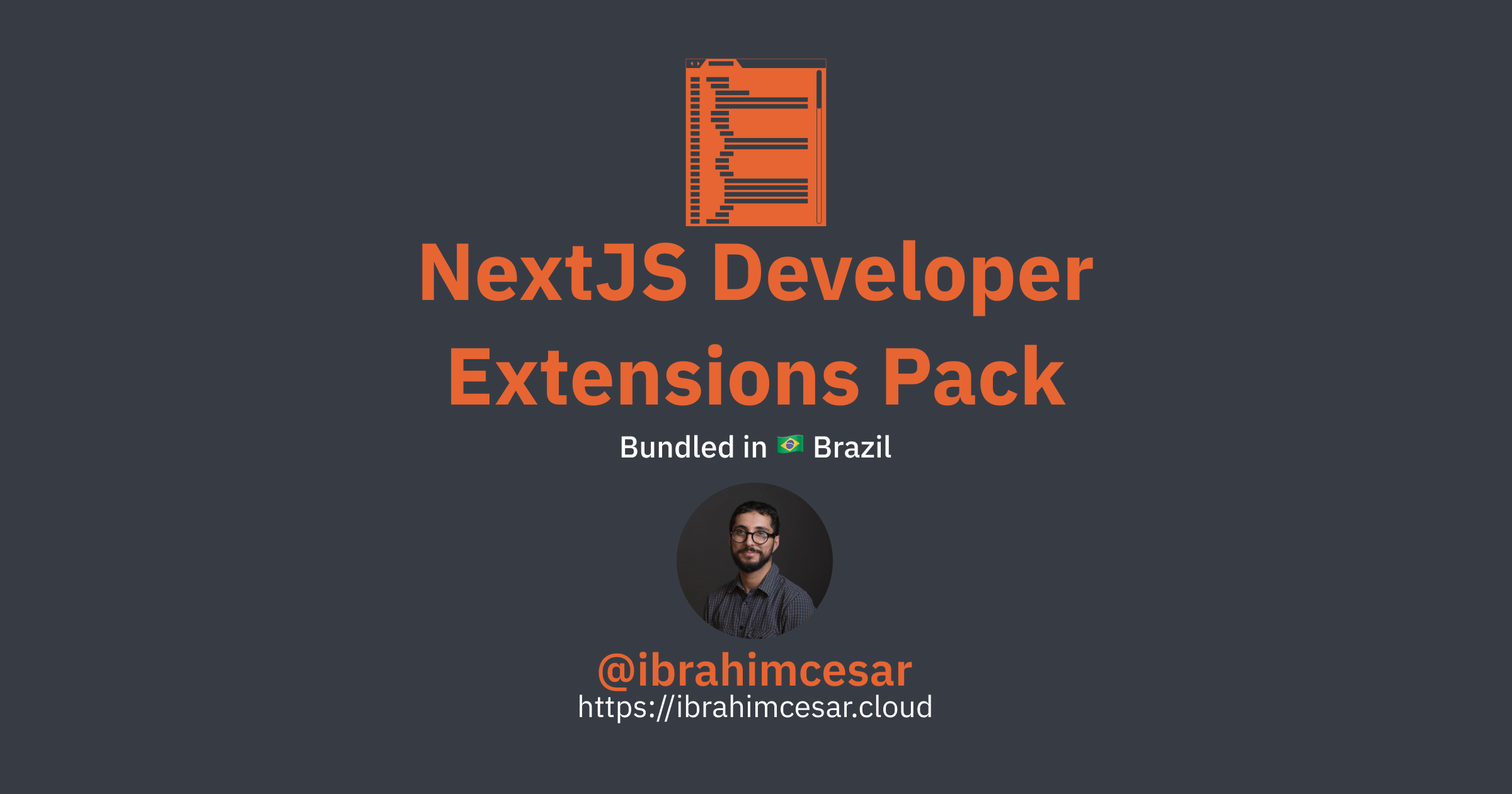 GitHub ibrahimcesar/vscodeextensionspacknextjswebdev ⚡