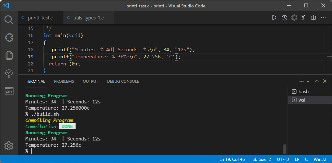 GitHub B3zaleel/printf A simplistic implementation of printf in C.