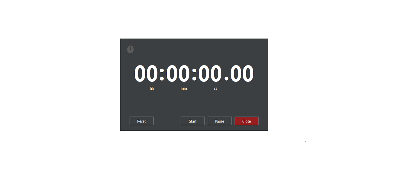 GitHub shu69/Stopwatch A stopwatch project with Java.