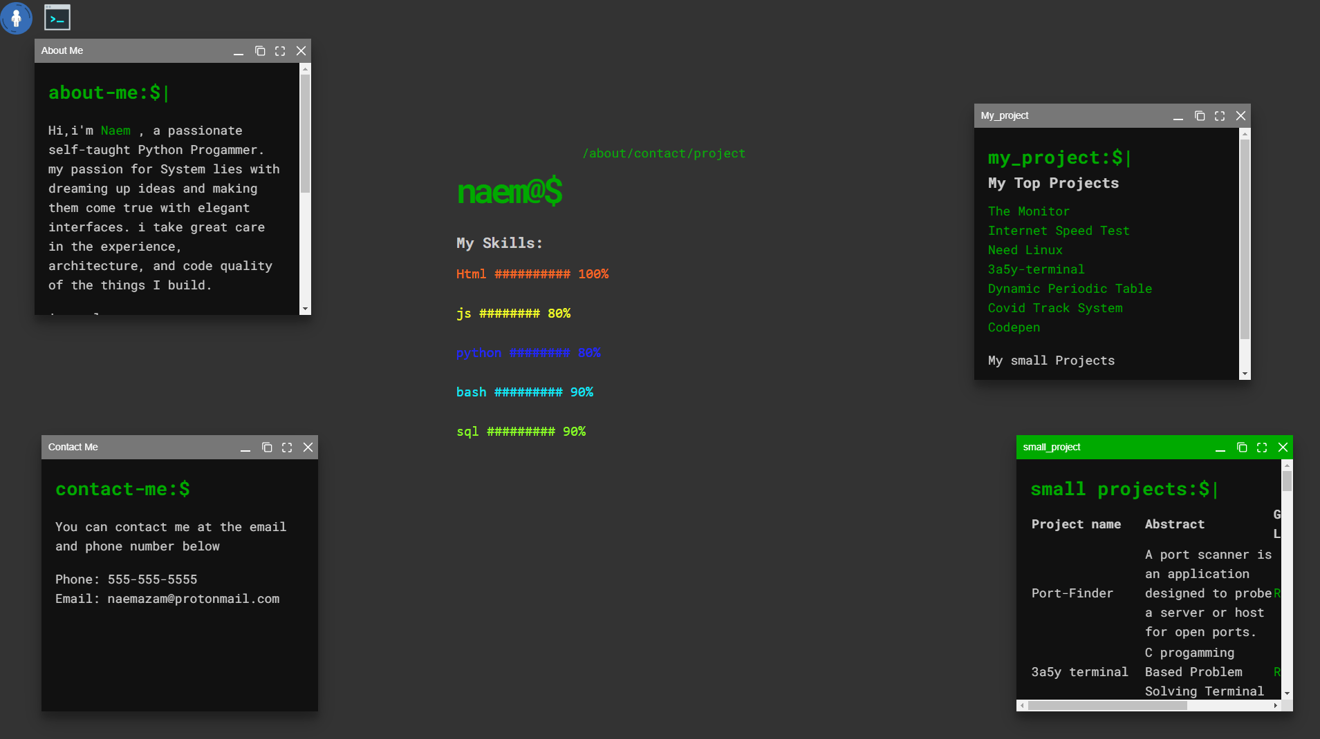 terminalportfolio · GitHub Topics · GitHub