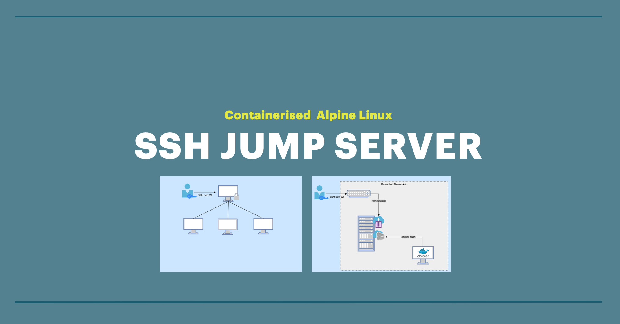 GitHub stevendodd/alpinesshdocker A containerised SSH jump server