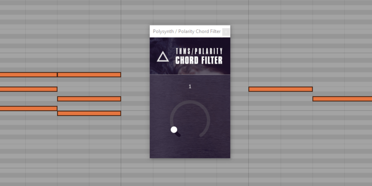 GitHub POTRSoft/ChordFilter VST3 Plugin based on juce. Filters notes from chords based on