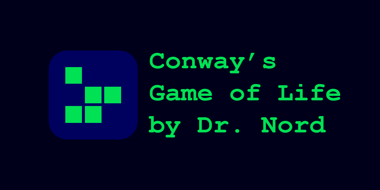 GitHub DrNord/conwaysgameoflife The famous cellular automaton